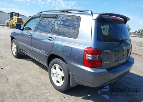 2007 Toyota Highlander Limited V6 from USA, damaged, VIN JTEEP21A570223113